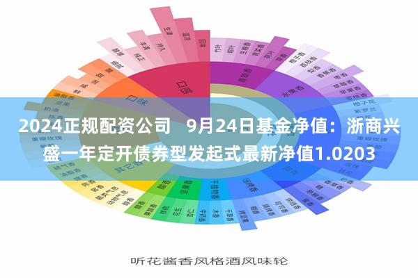 2024正规配资公司   9月24日基金净值：浙商兴盛一年定开债券型发起式最新净值1.0203