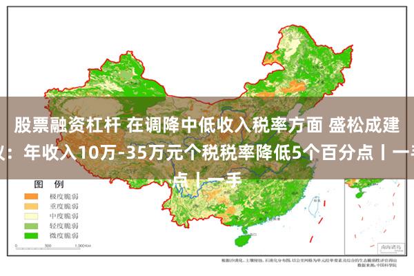 股票融资杠杆 在调降中低收入税率方面 盛松成建议：年收入10万-35万元个税税率降低5个百分点丨一手